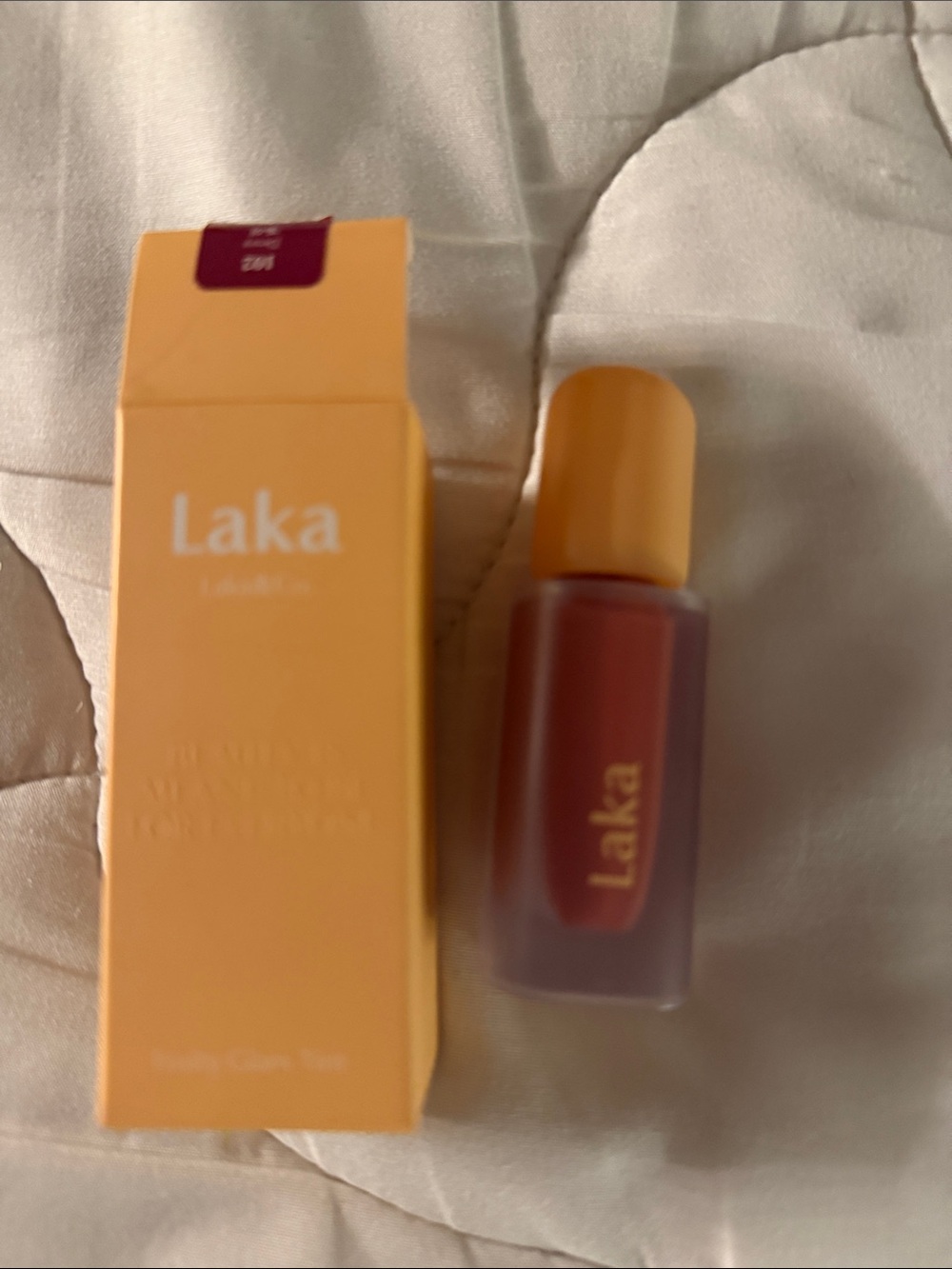 Satin Lip Tint — Warm Brick Red